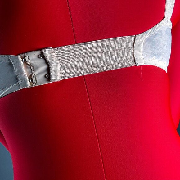 Vintage Pink/Peach Silk French Underwire Bra - Picture 4 of 7